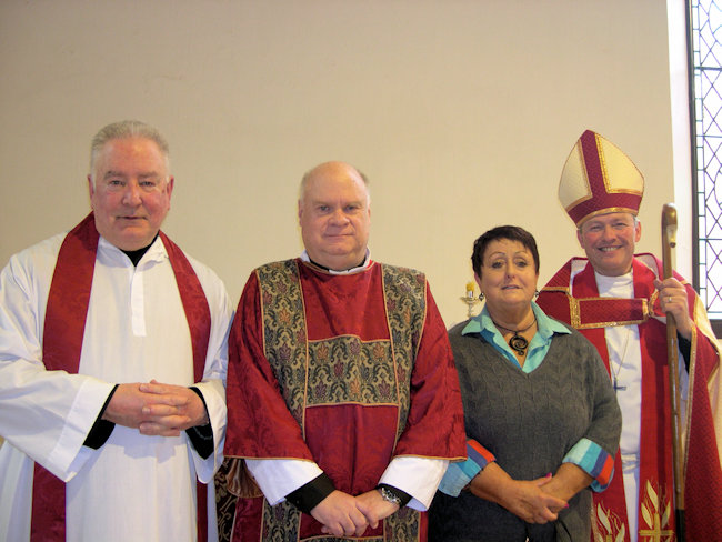  4 The Vicar, Brian and Janie Kilkelly and the Bishop.jpg 